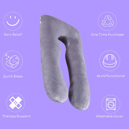 U-Shaped Full Body Support Pillow