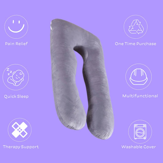 U-Shaped Full Body Support Pillow